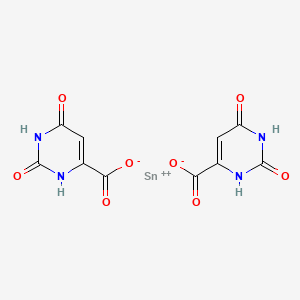 2,4-dioxo-1H-pyrimidine-6-carboxylate;tin(2+)