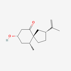 molecular formula C14H22O2 B12689729 Aethione CAS No. 349106-28-1