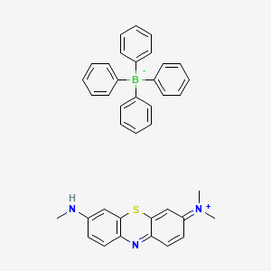 3-(Dimethylamino)-7-(methylamino)phenothiazin-5-ium tetraphenylborate