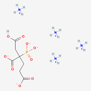 Tetraammonium hydrogen 2-phosphonobutane-1,2,4-tricarboxylate