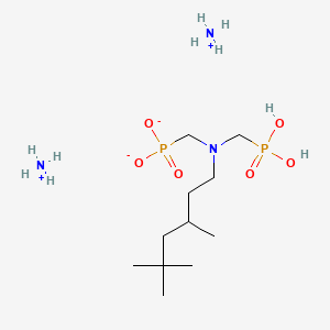 Diammonium dihydrogen (((3,5,5-trimethylhexyl)imino)bis(methylene))bisphosphonate