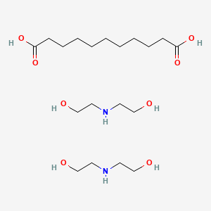 molecular formula C19H42N2O8 B12689830 Einecs 285-122-4 CAS No. 85029-99-8