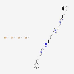 N,N,N',N'-Tetramethyl-N,N'-bis(3-(dimethyl(4-phenylbutyl)ammonio)propyl)-1,6-hexanediaminium bromide