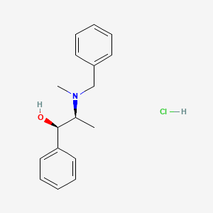 (R*,S*)-(+-)alpha-(1-(Methylbenzylamino)ethyl)benzyl alcohol hydrochloride