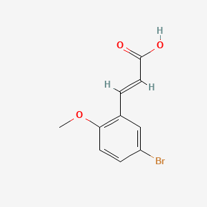 B1268998 5-Bromo-2-Methoxycinnamic Acid CAS No. 40803-53-0