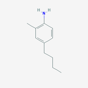molecular formula C11H17N B126901 4-丁基-2-甲基苯胺 CAS No. 72072-16-3