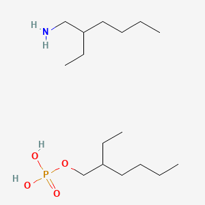 molecular formula C16H38NO4P B12690131 Einecs 303-681-5 CAS No. 94201-90-8