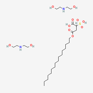 molecular formula C28H60N2O11S B12690176 Einecs 304-093-1 CAS No. 94236-95-0