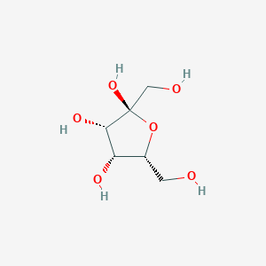 molecular formula C6H12O6 B12690240 alpha-D-tagatofuranose CAS No. 36441-92-6