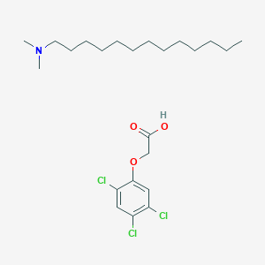 N,N-Dimethyltridecylammonium (2,4,5-trichlorophenoxy)acetate