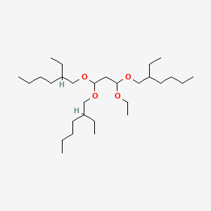 1,1',1''-((1-Ethoxy-1-propanyl-3-ylidene)tris(oxy))tris(2-ethylhexane)