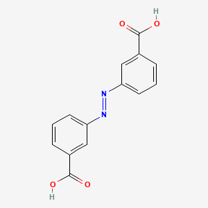 B1269039 3,3'-Azodibenzoic Acid CAS No. 621-18-1