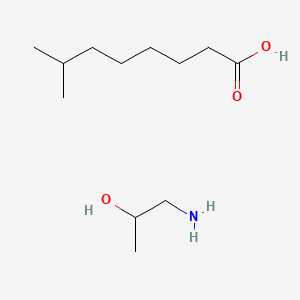 molecular formula C12H27NO3 B12690395 Einecs 282-926-7 CAS No. 84473-71-2