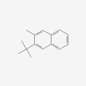 2-(tert-Butyl)-3-methylnaphthalene