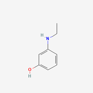 molecular formula C8H11NO B1269045 3-(乙氨基)苯酚 CAS No. 621-31-8