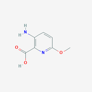 B1269049 3-Amino-6-methoxypicolinic acid CAS No. 870971-19-0