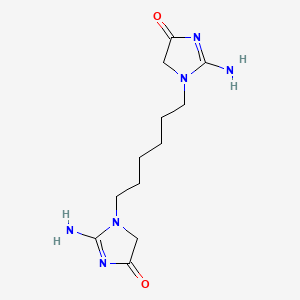 1,1'-(Hexane-1,6-diyl)bis(2-amino-1,5-dihydro-4H-imidazol-4-one)