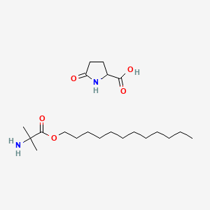 molecular formula C21H40N2O5 B12690548 Einecs 261-738-9 CAS No. 59404-77-2