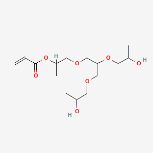 2-(2,3-Bis(2-hydroxypropoxy)propoxy)-1-methylethyl acrylate