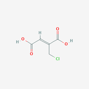 3-(Chloromethyl)butenedioic acid