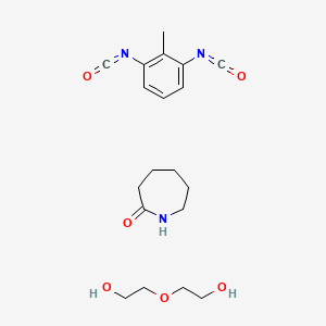 azepan-2-one;1,3-diisocyanato-2-methylbenzene;2-(2-hydroxyethoxy)ethanol