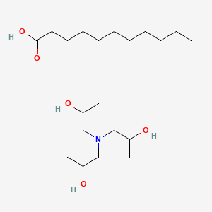 molecular formula C20H43NO5 B12690634 Einecs 300-103-3 CAS No. 93920-19-5