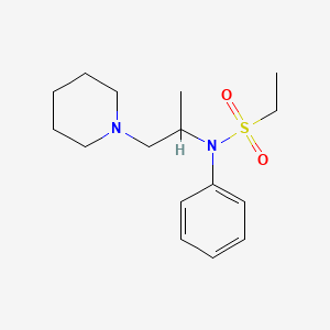 N-(1-Methyl-2-piperidinoethyl)ethanesulfonanilide