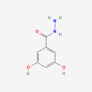 molecular formula C7H8N2O3 B1269074 3,5-Dihydroxybenzohydrazide CAS No. 7732-32-3