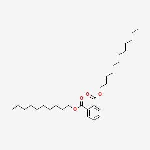 molecular formula C30H50O4 B12690871 1,2-Benzenedicarboxylic acid, decyl dodecyl ester CAS No. 94054-35-0