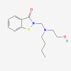 2-[[Butyl(2-hydroxyethyl)amino]methyl]-1,2-benzisothiazol-3(2H)-one