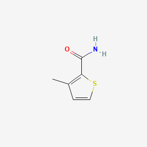 molecular formula C6H7NOS B1269094 3-Methylthiophene-2-carboxamide CAS No. 76655-99-7