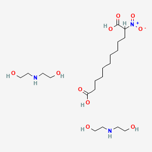 molecular formula C20H43N3O10 B12690992 Einecs 307-129-4 CAS No. 97552-78-8