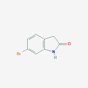 molecular formula C8H6BrNO B126910 6-溴氧吲哚 CAS No. 99365-40-9