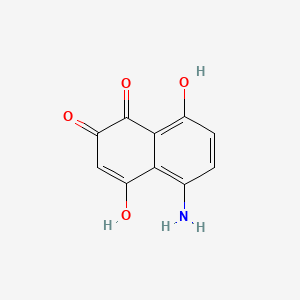 5-Amino-2,8-dihydroxy-1,4-naphthalenedione