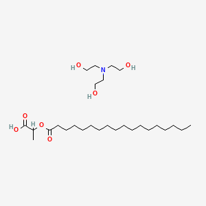 molecular formula C27H55NO7 B12691015 Einecs 299-081-5 CAS No. 93843-03-9