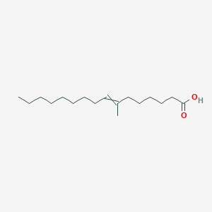 molecular formula C17H32O2 B12691036 7-Methylhexadec-7-enoic acid CAS No. 40663-81-8