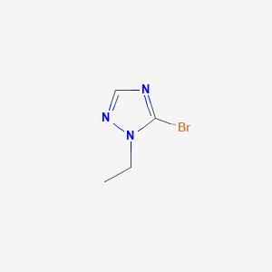 molecular formula C4H6BrN3 B1269107 5-溴-1-乙基-1H-1,2,4-三唑 CAS No. 64907-55-7