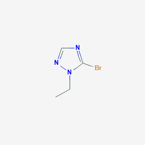 molecular formula C4H6BrN3 B1269107 5-Bromo-1-éthyl-1H-1,2,4-triazole CAS No. 64907-55-7