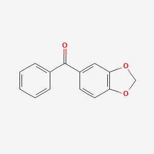 molecular formula C14H10O3 B1269114 1,3-苯并二氧杂环-5-基(苯基)甲苯酮 CAS No. 54225-86-4
