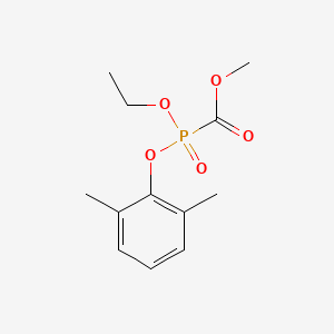 Phosphinecarboxylic acid, (2,6-dimethylphenoxy)ethoxy-, methyl ester, oxide