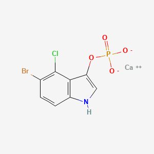 calcium;(5-bromo-4-chloro-1H-indol-3-yl) phosphate