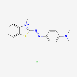 2-[[4-(Dimethylamino)phenyl]azo]-3-methylbenzothiazolium chloride