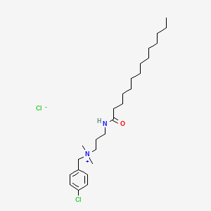 (p-Chlorobenzyl)dimethyl[3-[(1-oxotetradecyl)amino]propyl]ammonium chloride