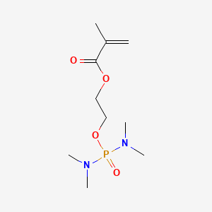 2-((Bis(dimethylamino)phosphinyl)oxy)ethyl methacrylate