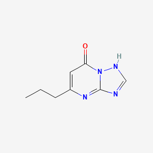 molecular formula C8H10N4O B1269353 5-Propyl-[1,2,4]triazolo[1,5-a]pyrimidin-7-ol CAS No. 40775-87-9