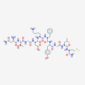 molecular formula C51H77N13O15S B126936 唾液激肽 I CAS No. 152923-41-6