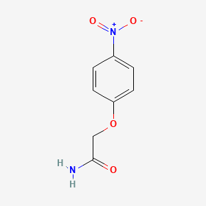molecular formula C8H8N2O4 B1269366 2-(4-硝基苯氧基)乙酰胺 CAS No. 63218-14-4