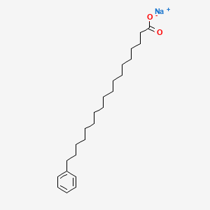 Benzeneoctadecanoic acid, sodium salt