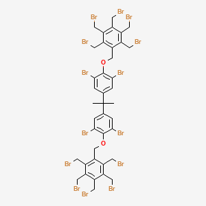 1,1'-Isopropylidenebis[3,5-dibromo-4-[[pentakis(bromomethyl)phenyl]methoxy]benzene]