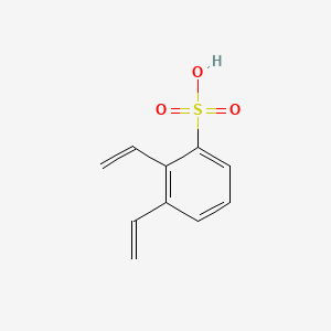 2,3-Bis(ethenyl)benzenesulfonic acid